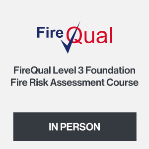 FireQual Level 3 Foundation Fire Risk Assessment to BS 8674:25 - RQF Level 3 - 21st September - 25th September 2026 In Person